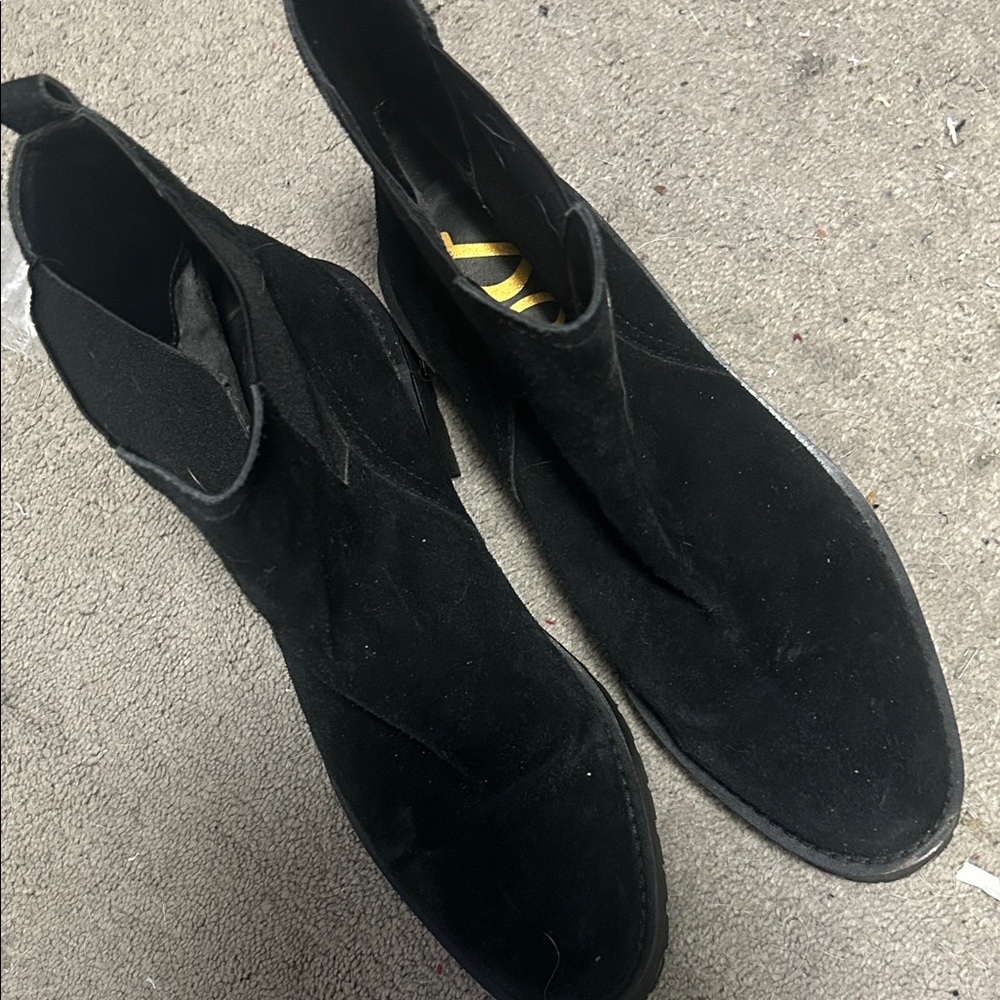 Sam Edelman Black Suede Boots